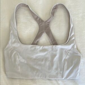 Lululemon Size 2 White Sports Bra